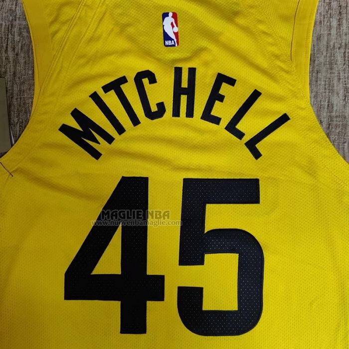 Maglia
 Donovan Mitchell NO 45 Utah Jazz Icon Autentico
 2022-23 Giallo
